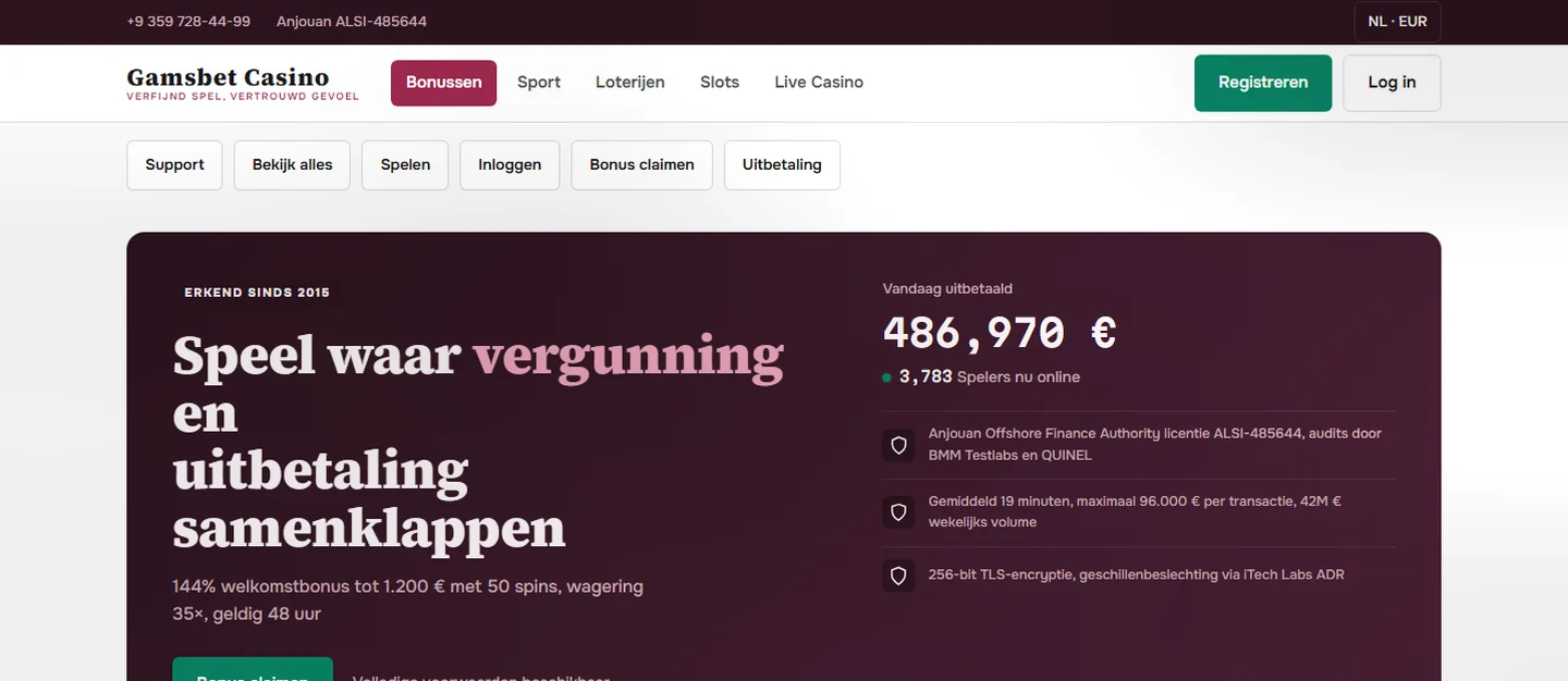 Gamsbet Casino