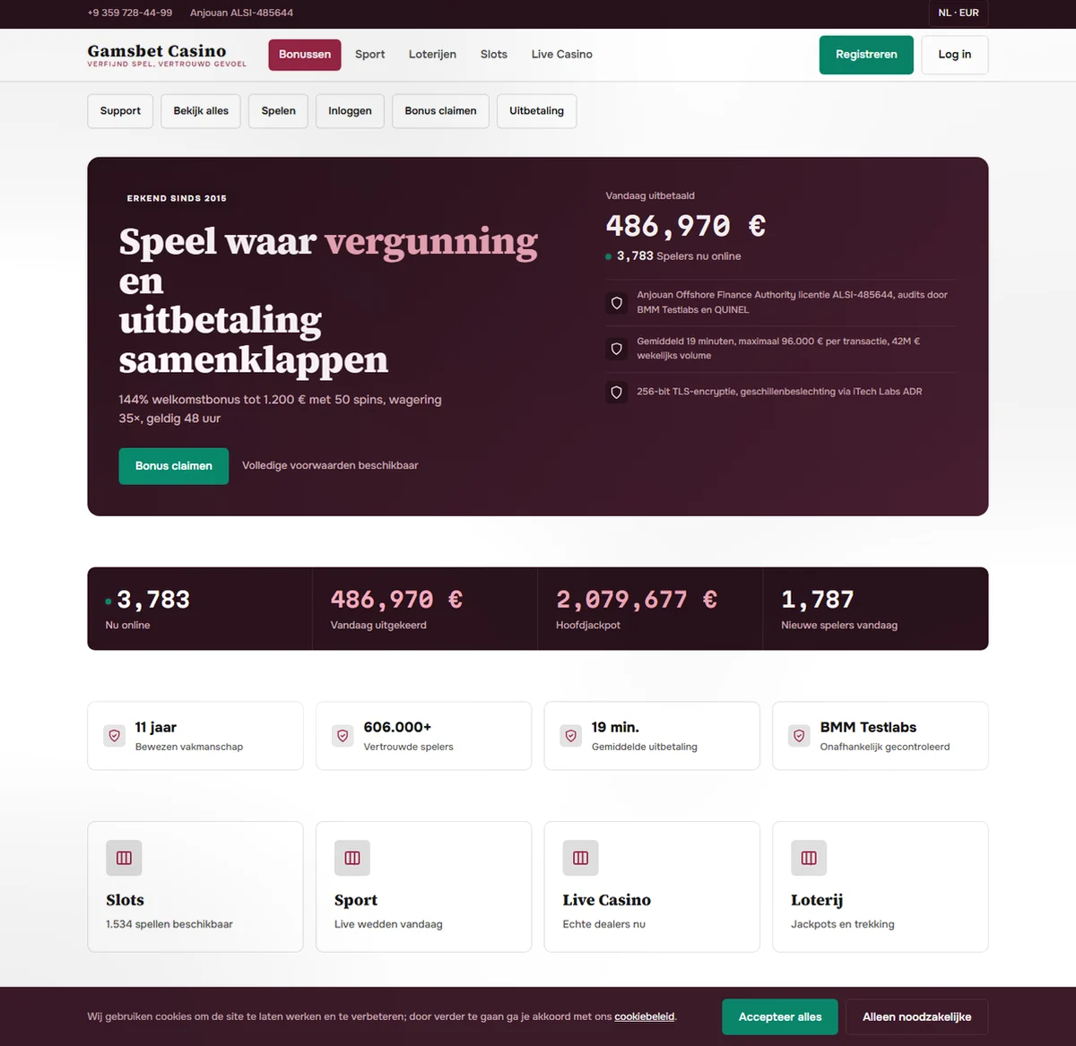 Gamsbet Casino